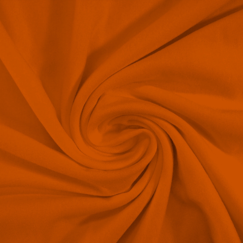 Cotton Jersey Spandex Orange - Click Image to Close